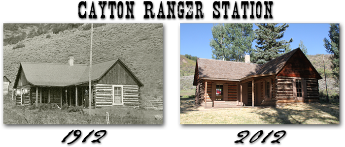 Cayton Ranger Station before and after